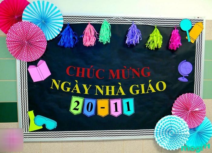 Trang trí lớp học vào dịp kỷ niệm ngày 20/11