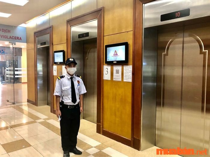 Công việc bảo vệ tại tòa nhà chung cư