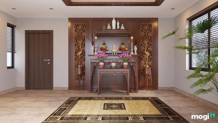 Lựa chọn vị trí bàn thờ trong nhà cấp 4