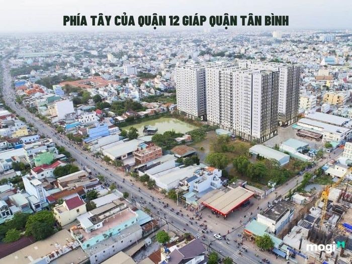 Quận 12 cách Quận Tân Bình bao xa?