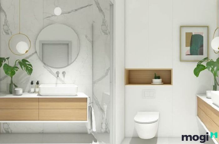 thiết kế phòng tắm diện tích nhỏ 2m2