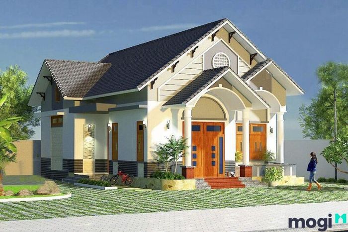 mái tôn giả ngói