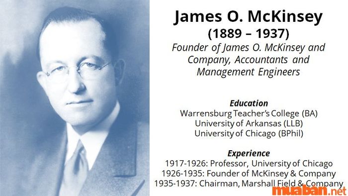 James O. McKinsey - Người sáng lập công ty McKinsey