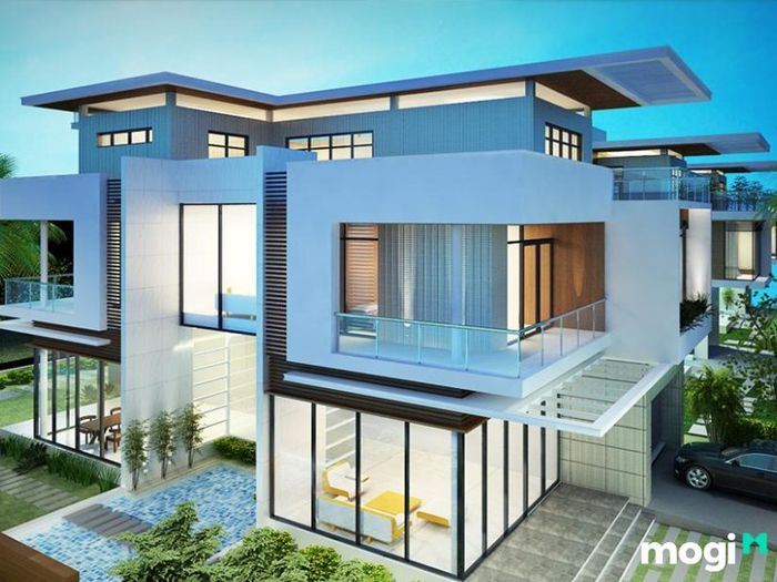 Mẫu nhà Hàn Quốc phong cách hiện đại