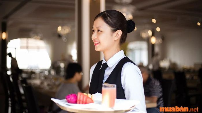 Các bước trong quy trình làm việc của nhân viên phục vụ tại nhà hàng