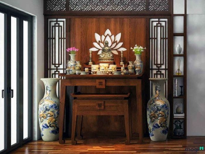 Bàn Thờ Phật Đơn Giản và Ý Nghĩa Tâm Linh