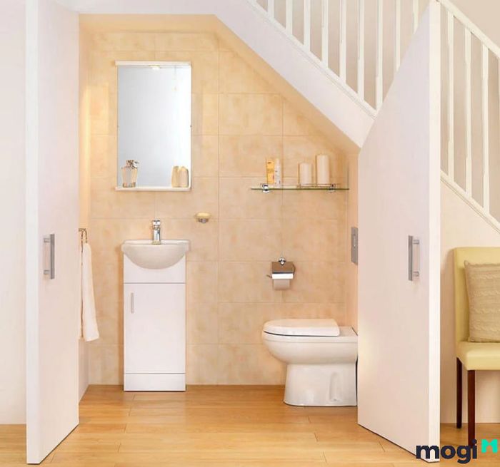 phòng tắm nhỏ 2m2 tinh tế