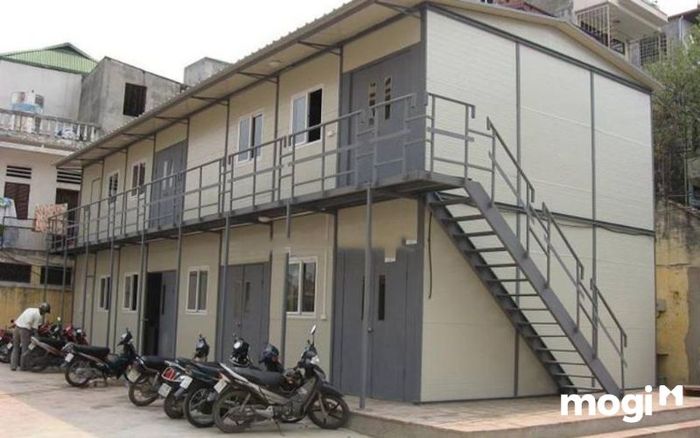 Mẫu phòng trọ từ thép chế sẵn