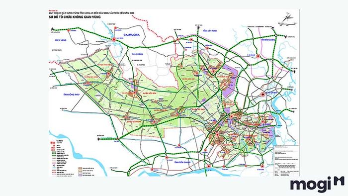 bản đồ quy hoạch Long An