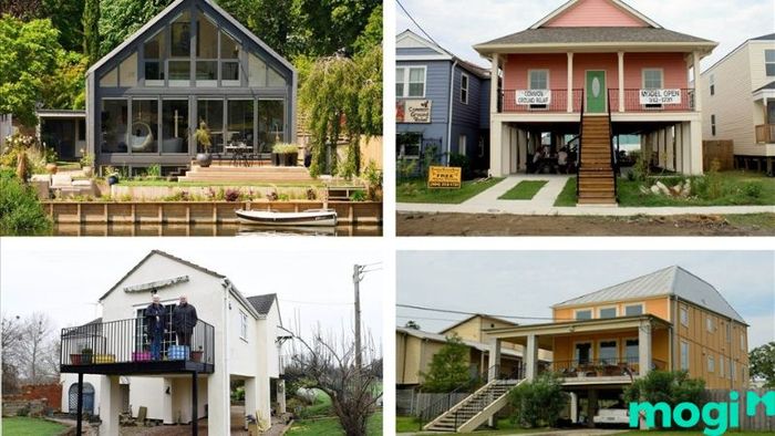 Nhà nổi chống lũ là một giải pháp thiết kế giúp ngôi nhà có thể nổi lên khi có lũ, đảm bảo an toàn cho người dân và tài sản trong những vùng hay xảy ra ngập lụt. Nhà được xây dựng với kết cấu nổi trên mặt nước, chống lại tác động của lũ.