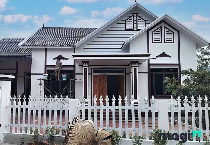 Một ngôi nhà mái thái đẹp có thể có chi phí khoảng 600 triệu đồng.