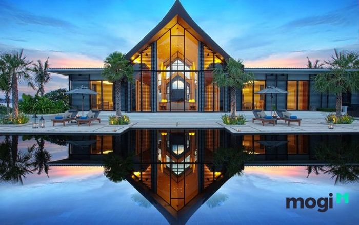 Dinh thự sở hữu nhiều không gian chức năng