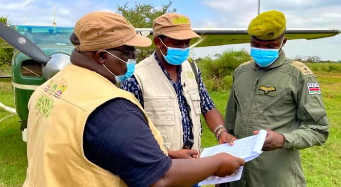 Conservationists are undertaking a massive effort to track every animal in Kenya.