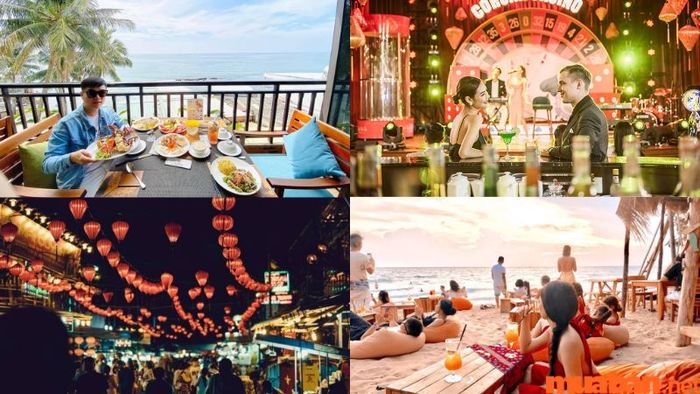 Các lựa chọn ẩm thực và mua sắm tại Phú Quốc