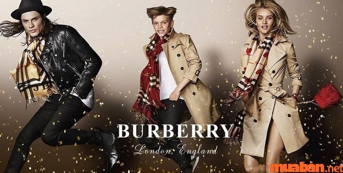 Burberry - 1 trong 10 thương hiệu cao cấp hàng đầu
