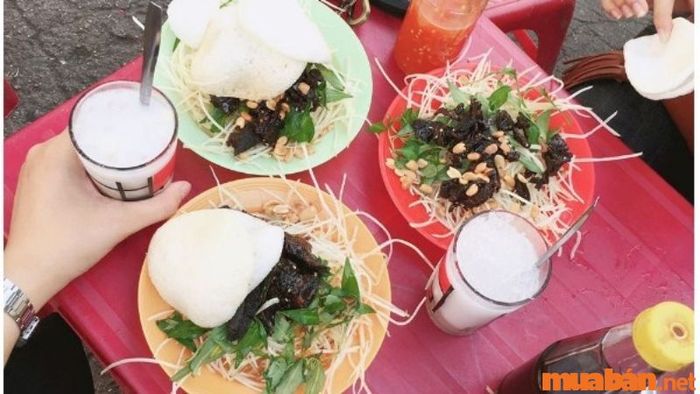 Kết hợp gỏi khô bò và tàu hủ đá Nha Trang