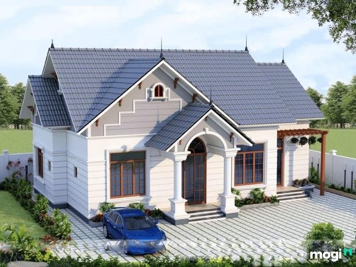 Nhà 3 tầng mái Thái