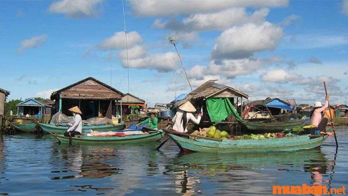 Làng nổi Kampong Phluk
