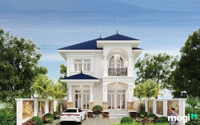 Nhà mái Nhật 2 tầng phong cách cổ điển