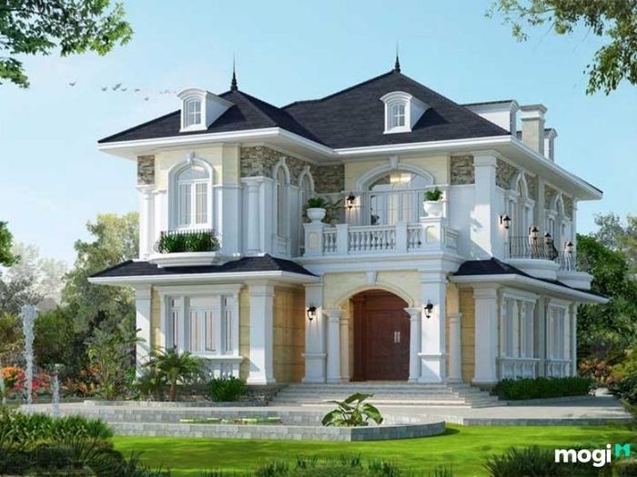 Nhà 2 tầng đơn giản mini