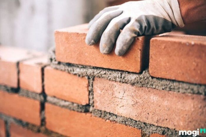 Gạch thẻ xây dựng 2 lỗ