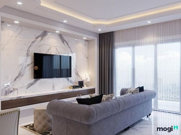 Đặc trưng đường cong mềm mại trong nội thất nhà phong cách châu Âu