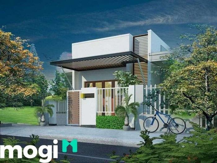 Căn nhà hiện đại với thiết kế 3 phòng ngủ.