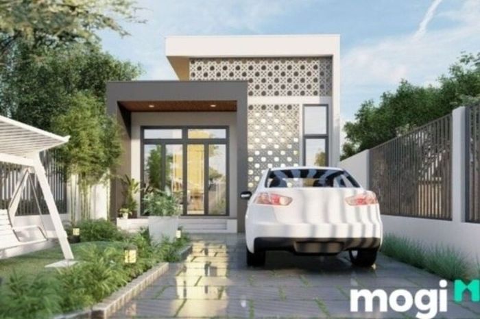 Ngôi nhà cấp 4 này được thiết kế với không gian sống lý tưởng, thích hợp cho gia đình.