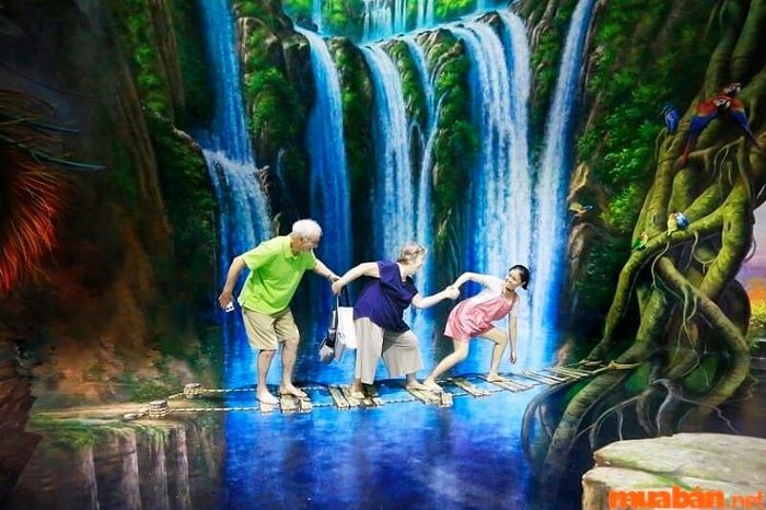 3D Art Paradise Đà Nẵng – Nơi mang đến những bức tranh 3D sống động, kỳ thú