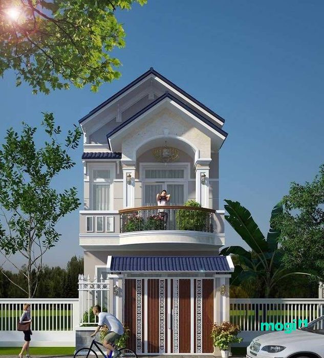 Nhà ống 2 tầng 5x18m với thiết kế đẹp mắt