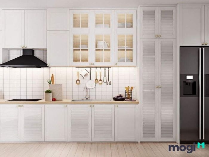 Không gian bếp trong nhà cấp 4