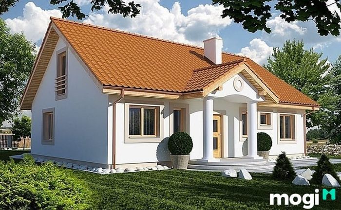 Nhà cấp 4 thường được xây dựng với kết cấu chịu lực chủ yếu từ gỗ hoặc gạch.