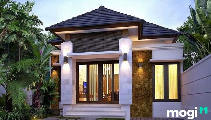 Kiến trúc nhà cấp 4 có thiết kế khá đơn giản và dễ thực hiện.