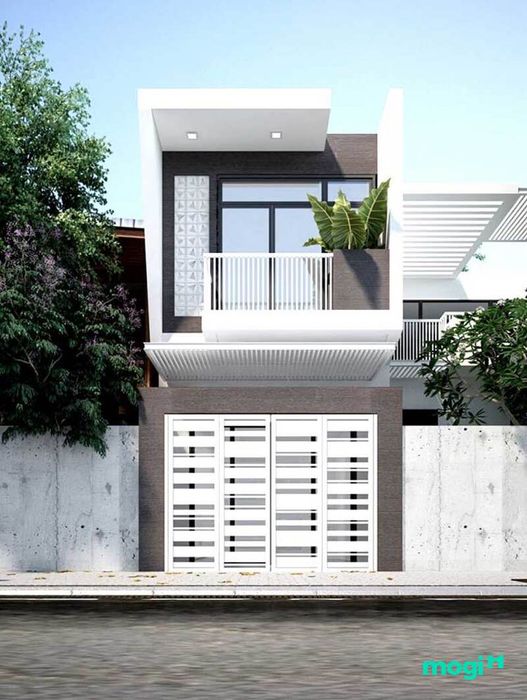 Mẫu thiết kế nhà ống 2 tầng