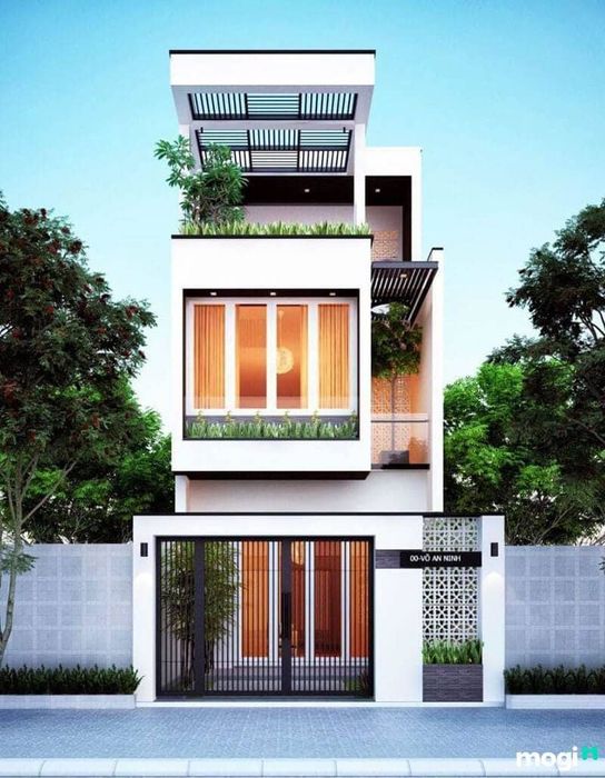 Mẫu nhà 2 tầng tại nông thôn với mức giá 500 triệu mang vẻ đẹp hiện đại và sang trọng