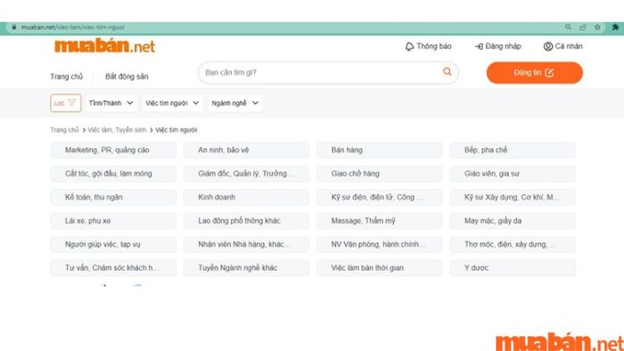 Một trong những website tìm việc nổi bật bạn có thể tham khảo là Mytour.