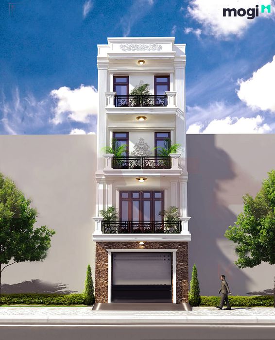 Mặt tiền nhà ống ấn tượng 2