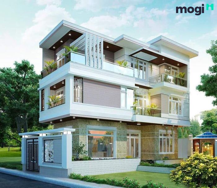 Mặt tiền nhà ống đẹp 5