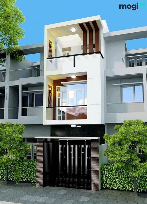 Mặt tiền nhà ống đẹp 7