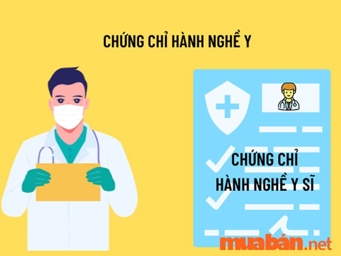Để trở thành y sĩ, bạn bắt buộc phải có chứng chỉ hành nghề hợp pháp.