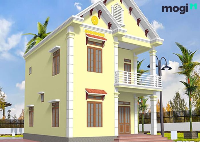 Mặt tiền nhà ống đẹp 6