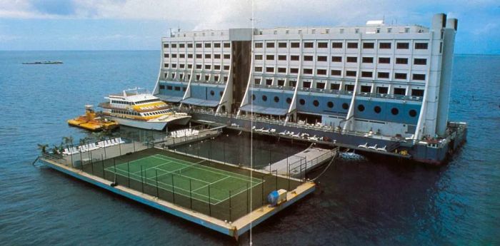 The hotel struggled with poor weather conditions, leaving guests stranded on several occasions.