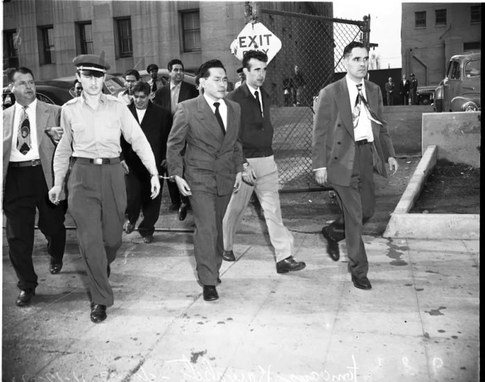 Tomoya Kawakita, a Japanese-American dual citizen who faced treason charges in the US, photographed on November 17, 1952.