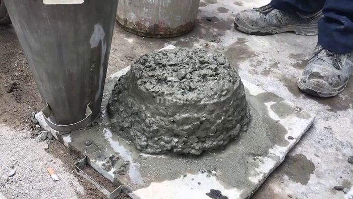 Hướng dẫn cách đo độ sụt bê tông