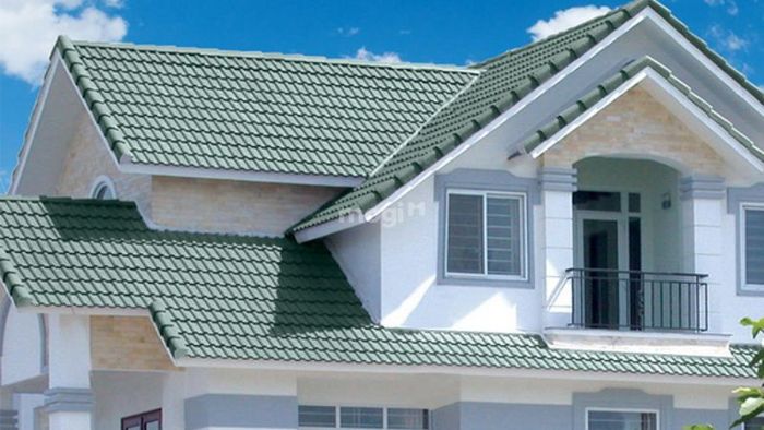 Độ dốc của mái ngói.