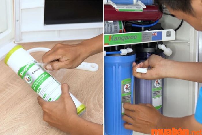 Sơ đồ lắp máy lọc nước