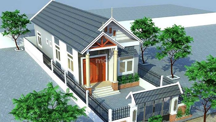 Độ dốc của mái ngói.