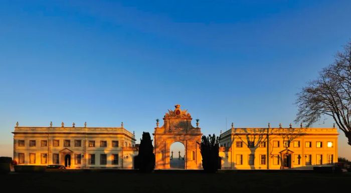 Tivoli Palácio de Seteais, located within the Cultural Landscape of Sintra, a UNESCO World Heritage site.