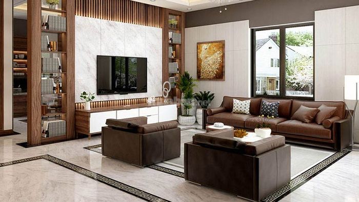 Trang trí phòng khách cho ngôi nhà cấp 4 thêm tiện nghi, thoáng đãng