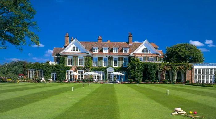 Chewton Glen, a luxurious country house hotel, is located in the heart of Hampshire’s scenic New Forest.